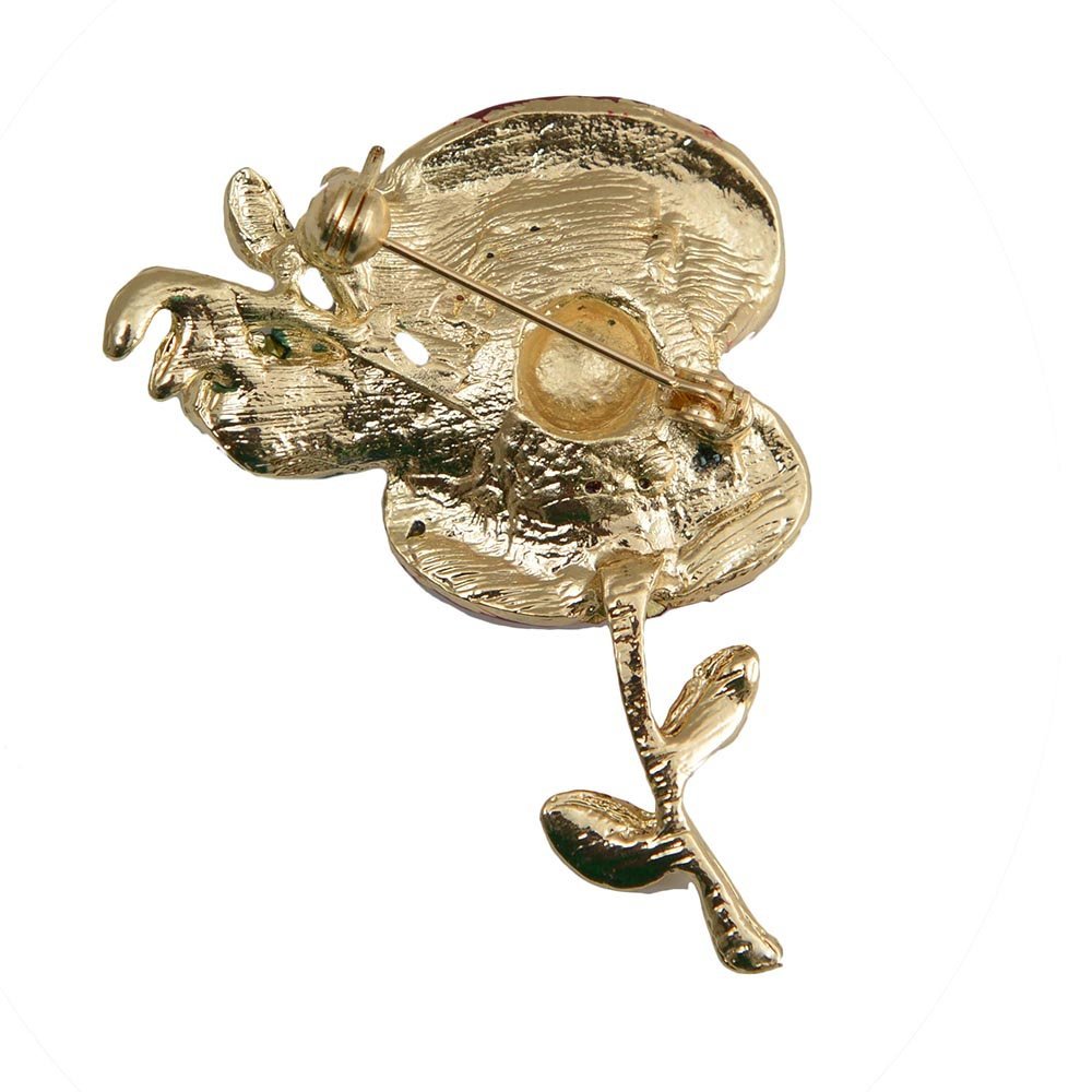 Elegant Sapphire Brooch Pin for Women