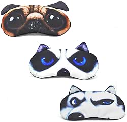 HYCLES Sleep Mask for Kids Sleeping Eye Cover Cute Cartoon
