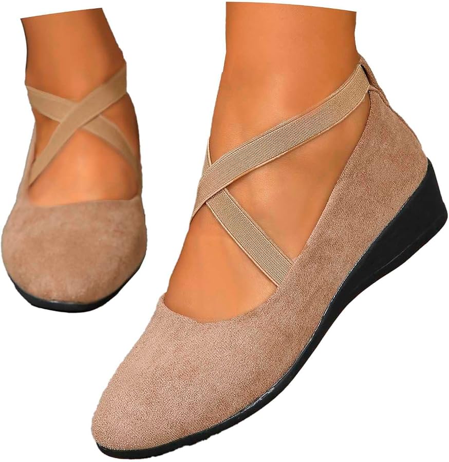 Ballerine le Boffi - Ballerine a punta con cinturino simil Mia Moltrasio