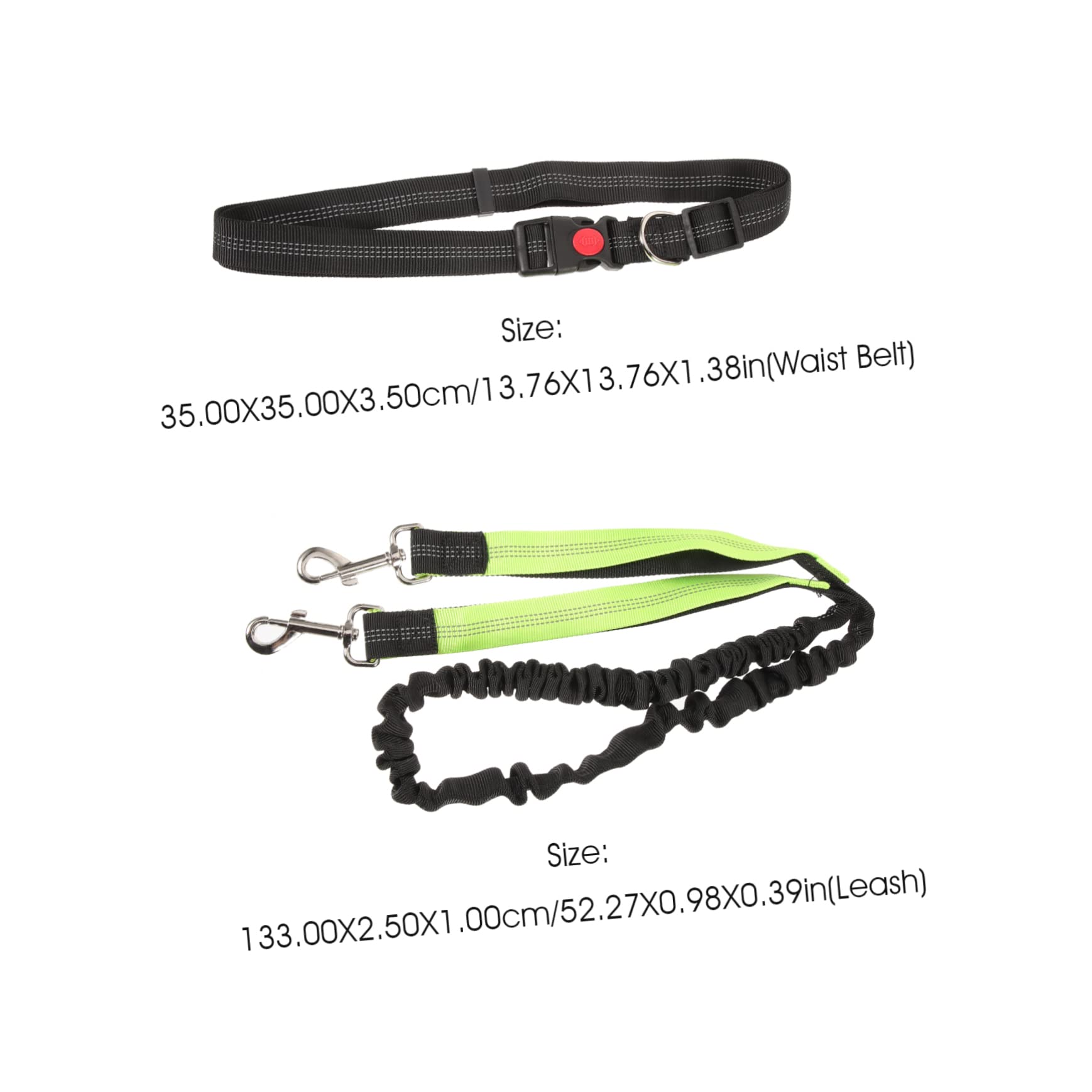 SUPVOX Dog Walking Belt Multi-Functional Dog Leash Pet Traction Rope Reflective Stitching Waist Leash