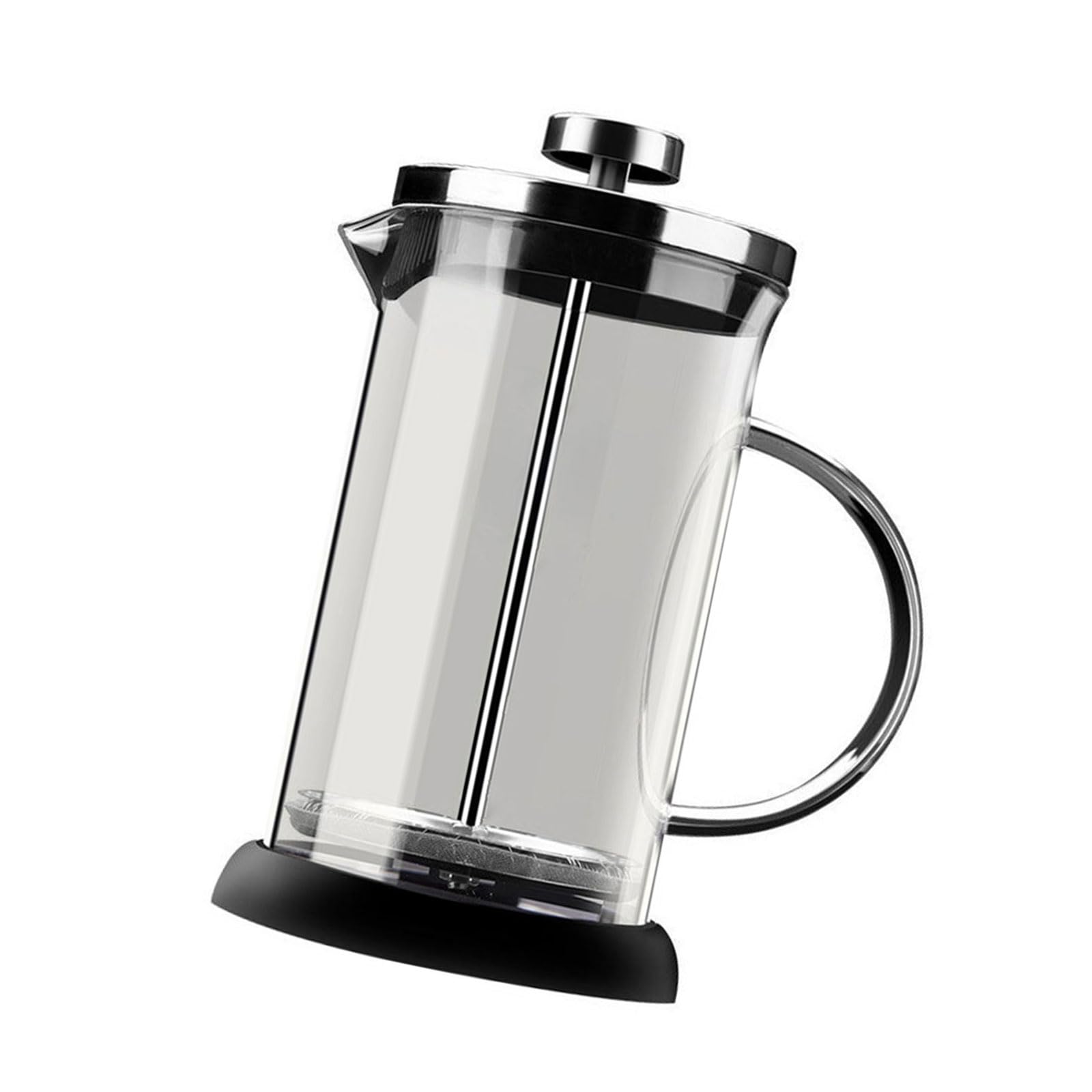 ZEPFJHE Delicate French Presses Coffee Maker with Sturdy Borosilicate Glass and Rusts Proof Nonrust Steel Filter Presses Home Brewing Set