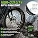PAKCHEF 26 x 4.0 Fat Bike Tube Schrader Valve Heavy Duty Butyl Rubber Inner Tube for Road/MTB/E Bike with 2 Tyre Levers - (Pack of 2)