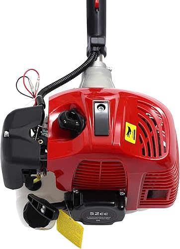 Miniatura 5 de Escoba de mano, escoba de 52 cc, 2 tiempos, 2.3 hp, motor de gasolina, escoba de entrada, cepillo eléctrico para césped artificial, herramienta de