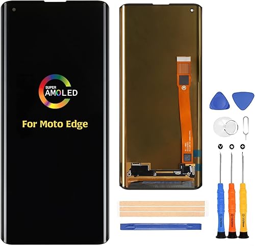 A-MIND para Motorola Moto EdgeEdge+ XT2063 Pantalla LCD táctil digitalizador reemplazo de pantalla para Motorola Moto Edge 5G XT2063-1 XT2063-2