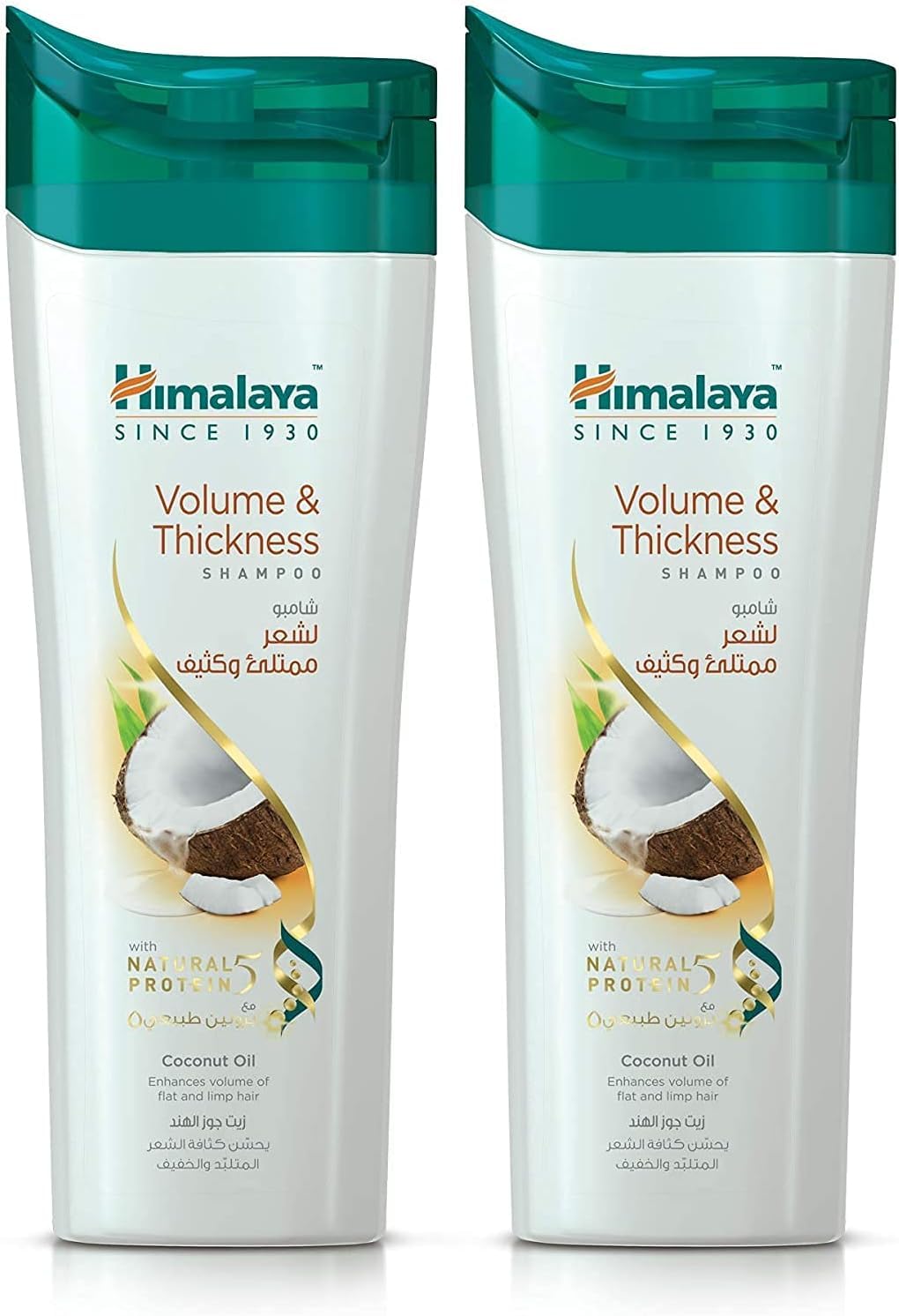HimalayaSince 1930 Volume & Thickness Shampoo 2 X 400 ML