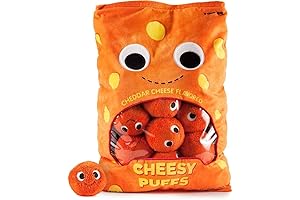 Yummy World Arnold & The Cheesy Puffs XL Interactive Plush