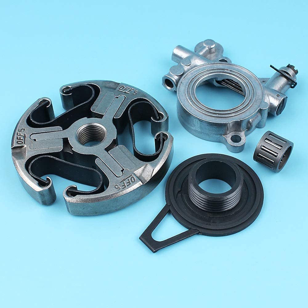 Kit de cojinete de Agujas de Engranaje helicoidal de Bomba de Aceite de Embrague Compatible con Motosierra Husqvarna 362365371372# 586798401