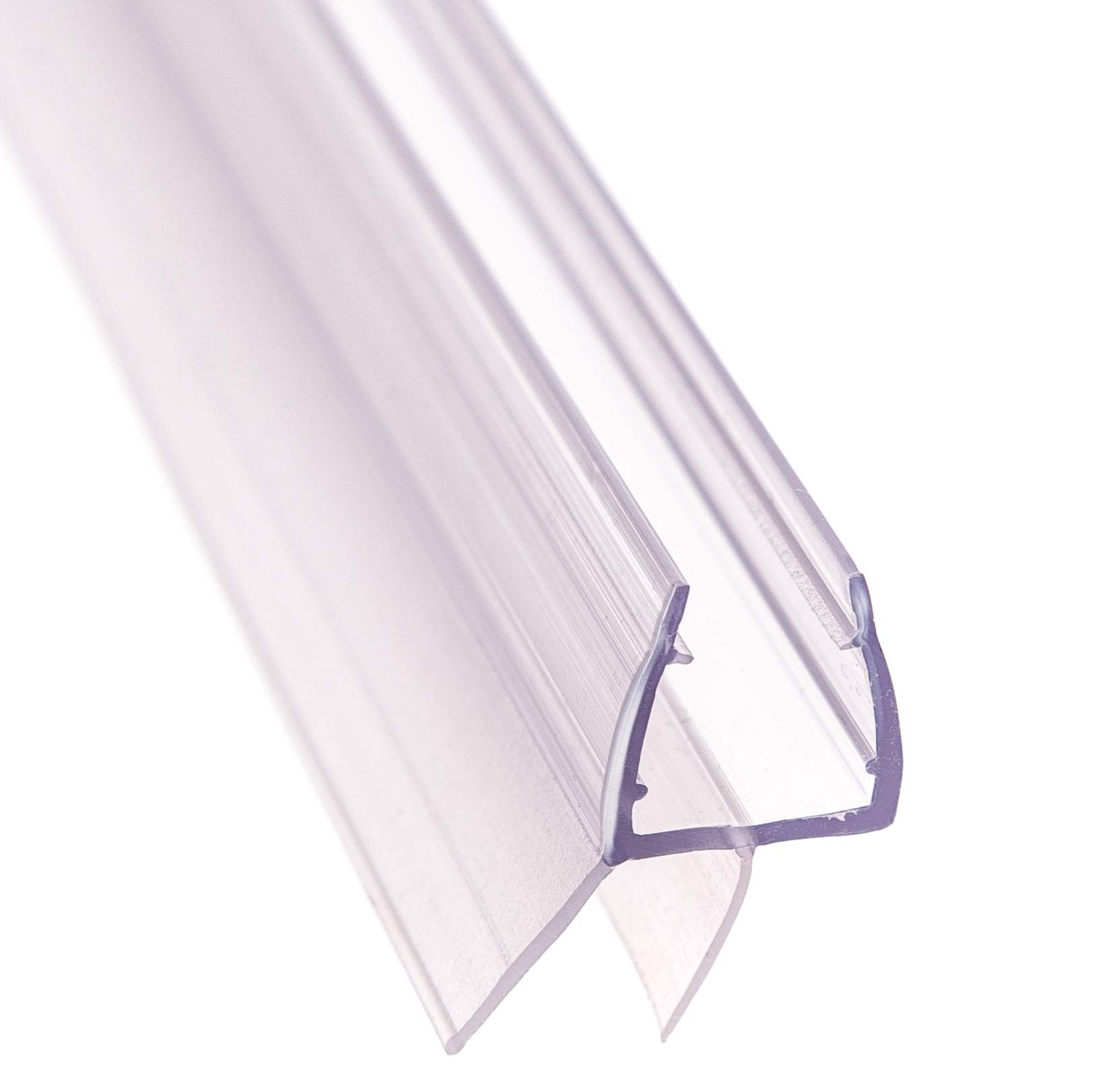 Buy Aulett Home Frameless Shower Door Bottom Seal with Drip Rail 3/8