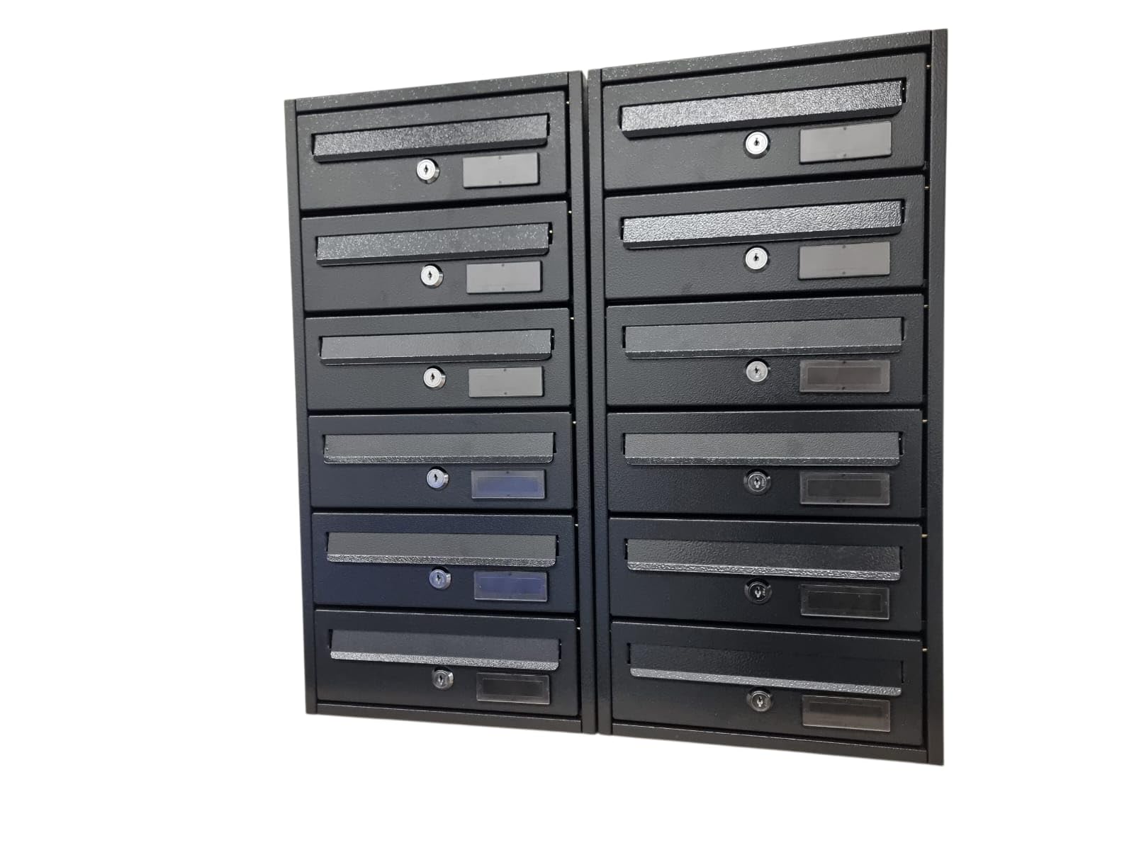 MILLE Cassetta postale condominiale 12 posti cm 90x17x42h-Modello Modular