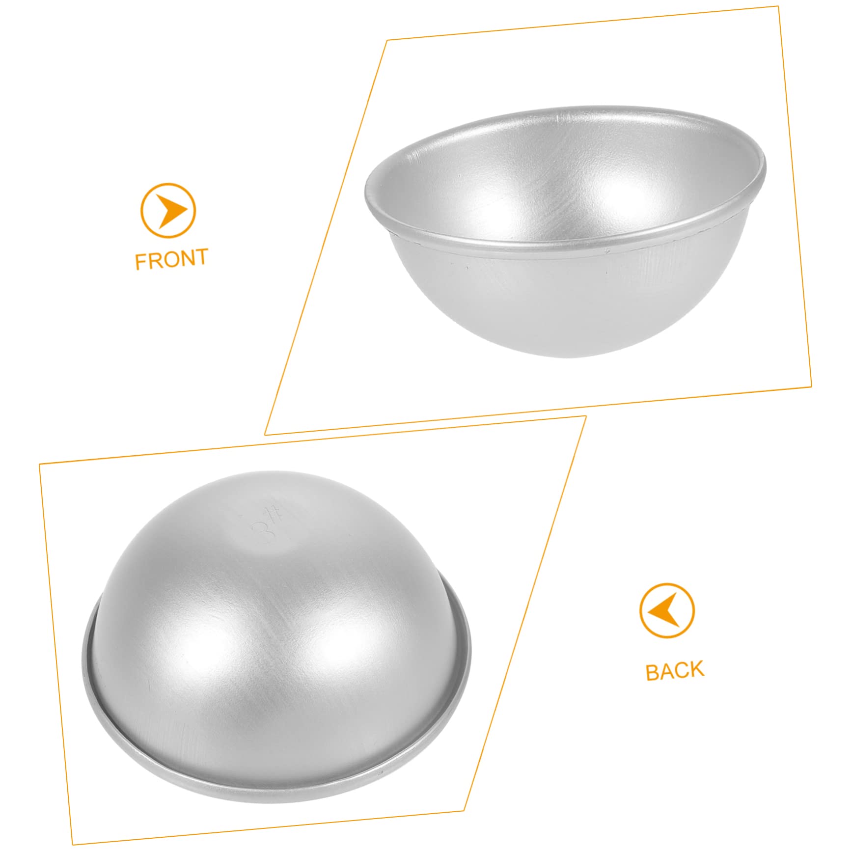 Moule Demi-sphère Artisanal pour Garçon et Filles 12 Pièces