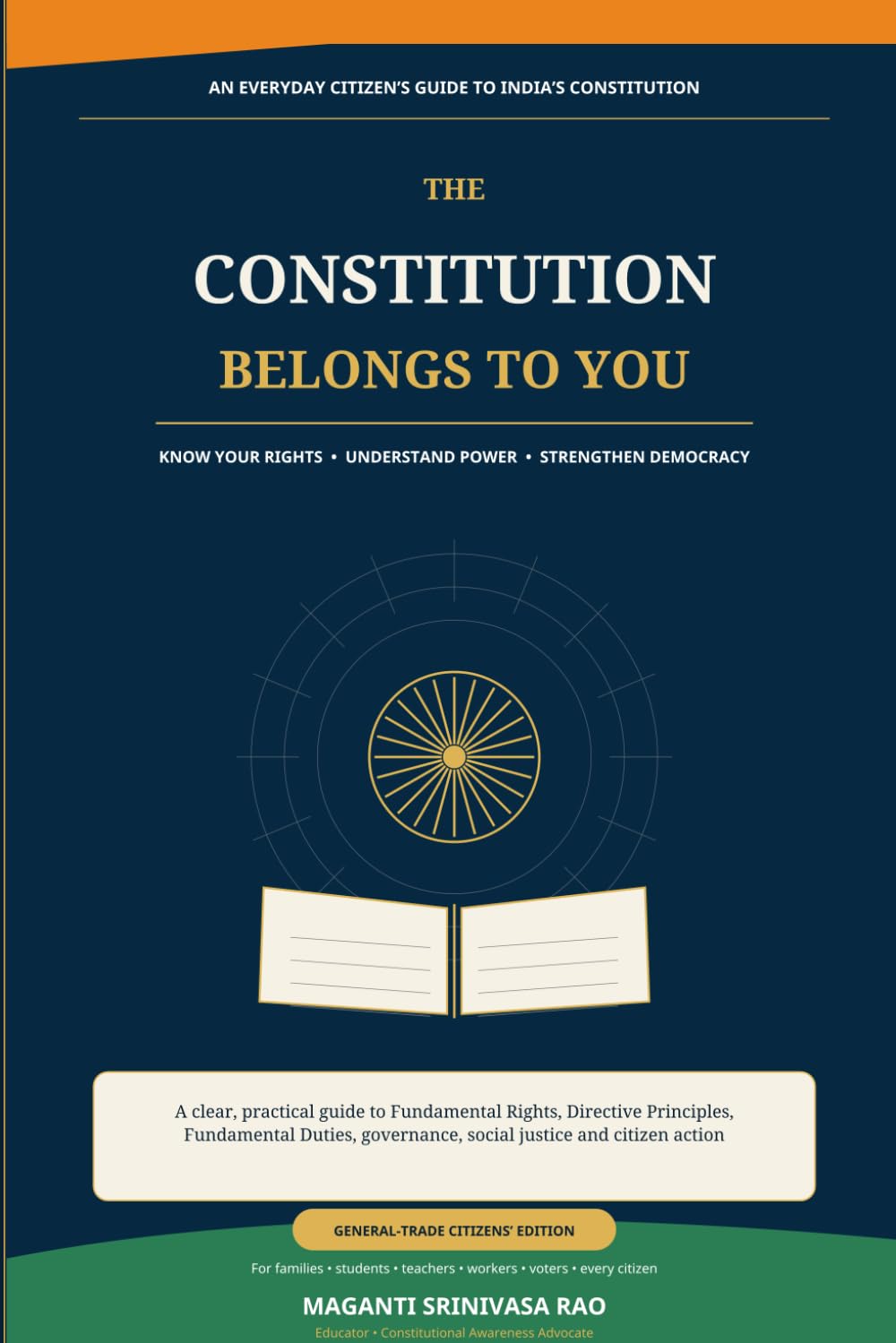 THE CONSTITUTION BELONGS TO YOU: Know Your Rights • Understand Power • Strengthen Democracy