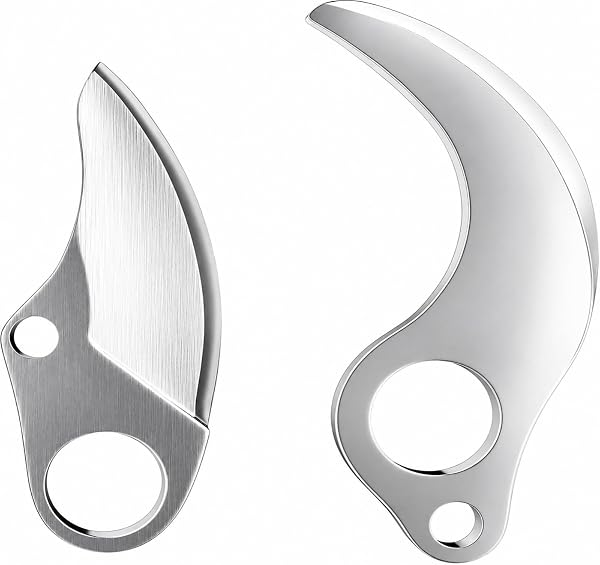 SEESII Electric Pruning Shears Replacement Blades, 2 Pcs SK5 Steel, 1.6'' (40mm) Cutting Diameter, Suitable for Seesii 1.6" Electric Pruning Shears, Model: CS440 & PS040Pro