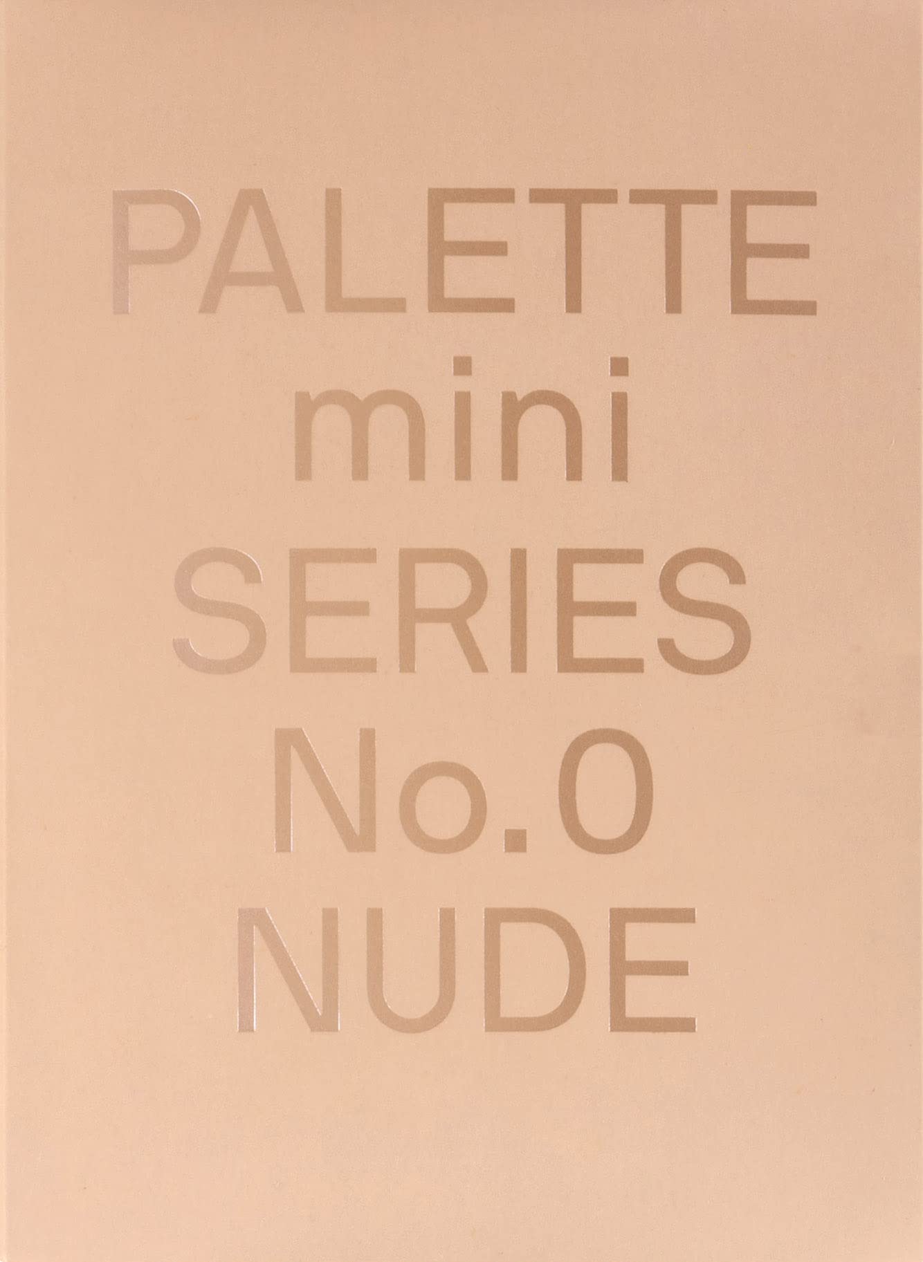 Palette Mini Series 00: Nude by Victionary (Paperback Book)