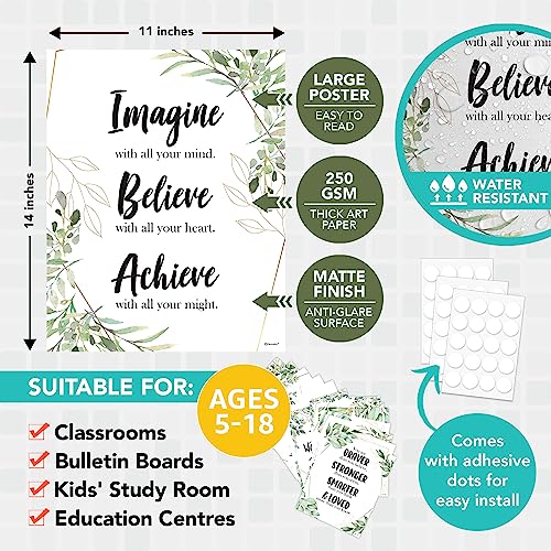 Snapklik.com : Decorably Motivational Posters For Classroom - 15 ...