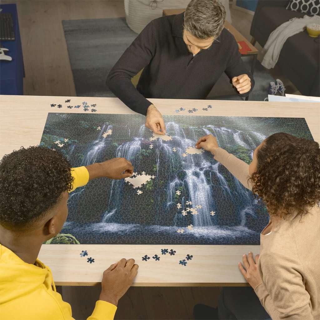 Ravensburger - Puzzle Cascate Indonesiane, 3000 Pezzi, Puzzle Paesaggi per Adulti e Ragazzi, Idea Regalo per Lei o Lui, 121x80 cm