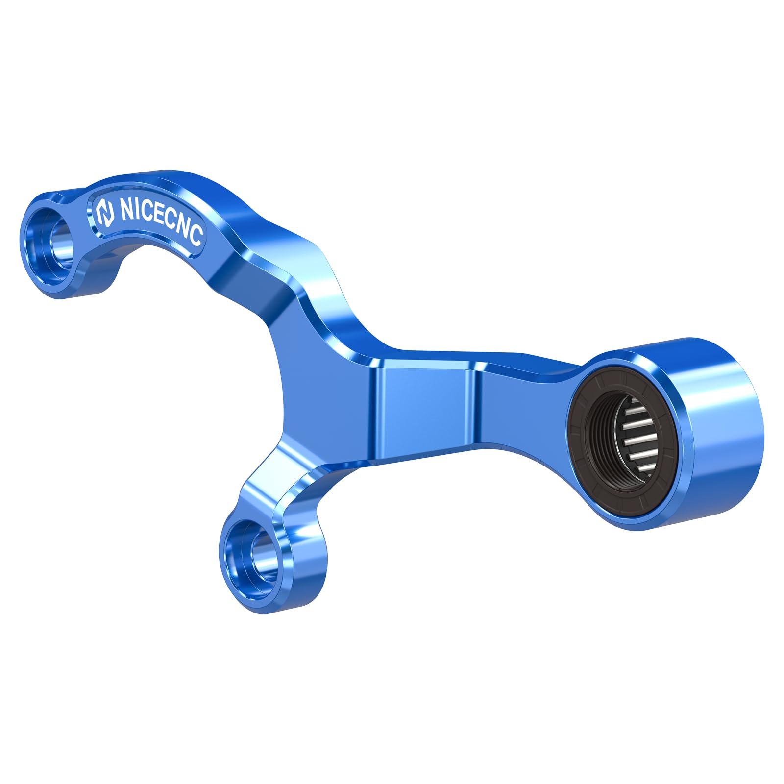 NICECNC Motorrad Schalthebel Stabilisator Halterung Schalthebel Compatible with Yamaha FZ07 ABS 2017, FZ07 2015-2017, Tenere 700 XTZ07 2019-2024, Blau, Siehe Passform