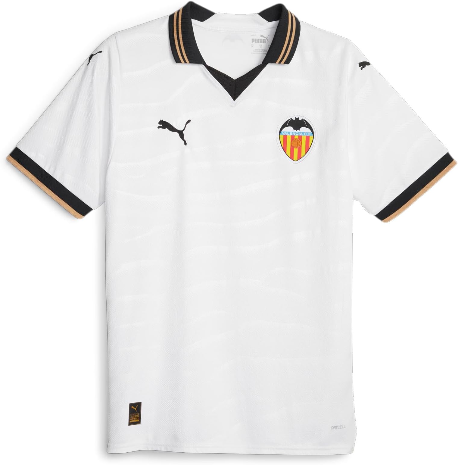 Valencia C.F. CF Season 2023/2024 Official Home Unisex Puma T-Shirt N/A