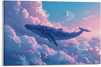 水晶絵 アートパネル クジラ くじら 鯨 クリスタル 絵画 アート 海