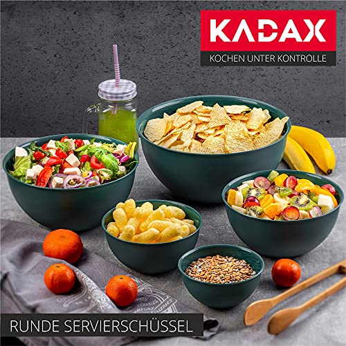 KADAX Plastic Bowl, Lightweight Mixing Bowl for Whisking Round Serving Bowl for Salad Snacks, Fruits - Image 2