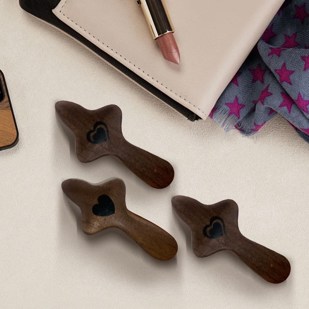 Croce Tascabile In Legno Con Cuore Epossidico – Regalo Di Incoraggiamento E Conforto – Confezione Da 10 Pezzi - 5