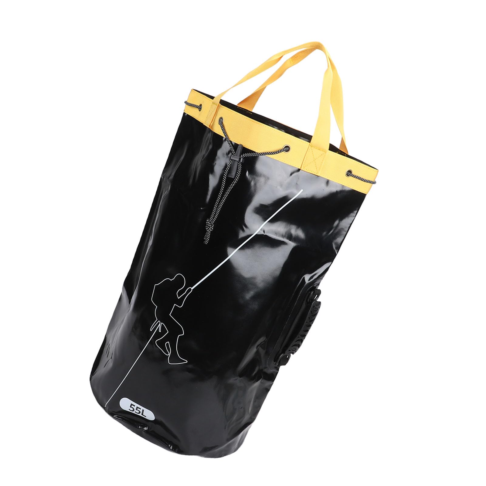 wasserdichte PVC-Kletterseil-Aufbewahrungstasche, Kletterseil-Eimer-, Entwässerungslöcher-Design, Ideal für Höhlenforschung, Wasserfall und Outdoor-Abenteuer