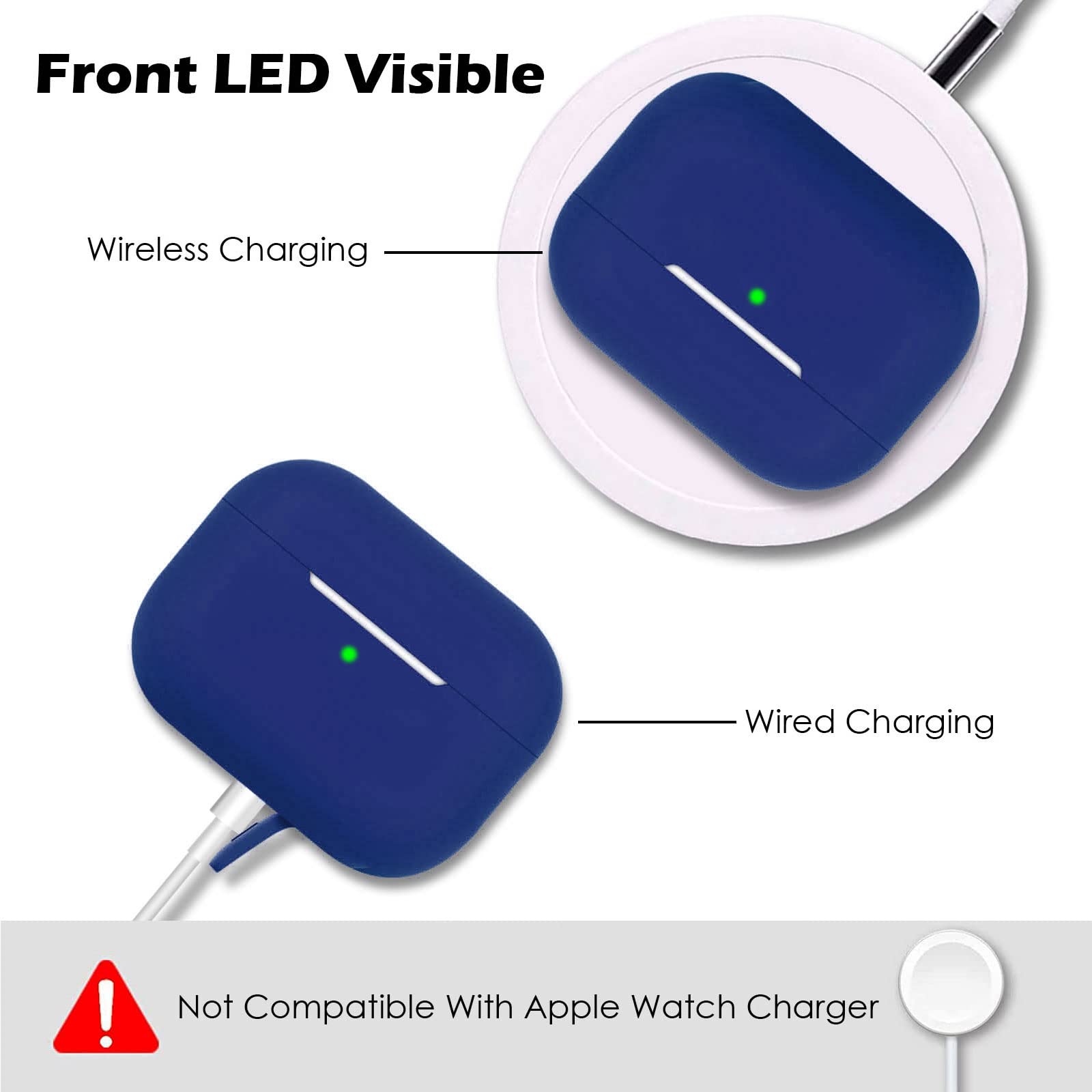 Custodia In Silicone Per AirPods Pro 2 - Antiurto, Antiscivolo, Con Lanyard, Colore Borgogna