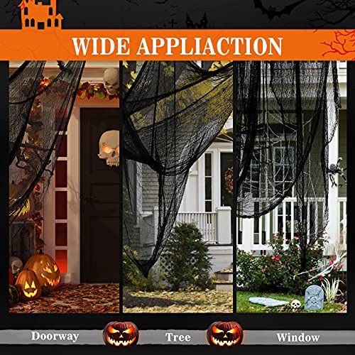 Cyantor Halloween Creepy Cloth Black 30×72inch の商品画像 5
