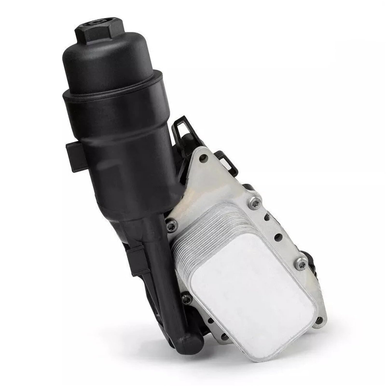 Radiatore Olio Motore Compatibile con BMW 2015-2020 F38 F48 I12 I15 I8 X1 X2 Alloggiamento Filtro radiatore Olio Motore in Alluminio 11428585235