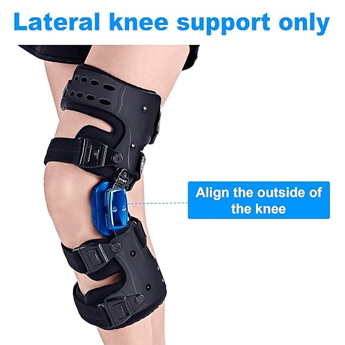 Miniatura 6 de Rodillera OA Unloader - Rodillera descargador para osteoartritis, dolor de artritis, reparación de cartílago, dolor de articulación de rodilla ósea