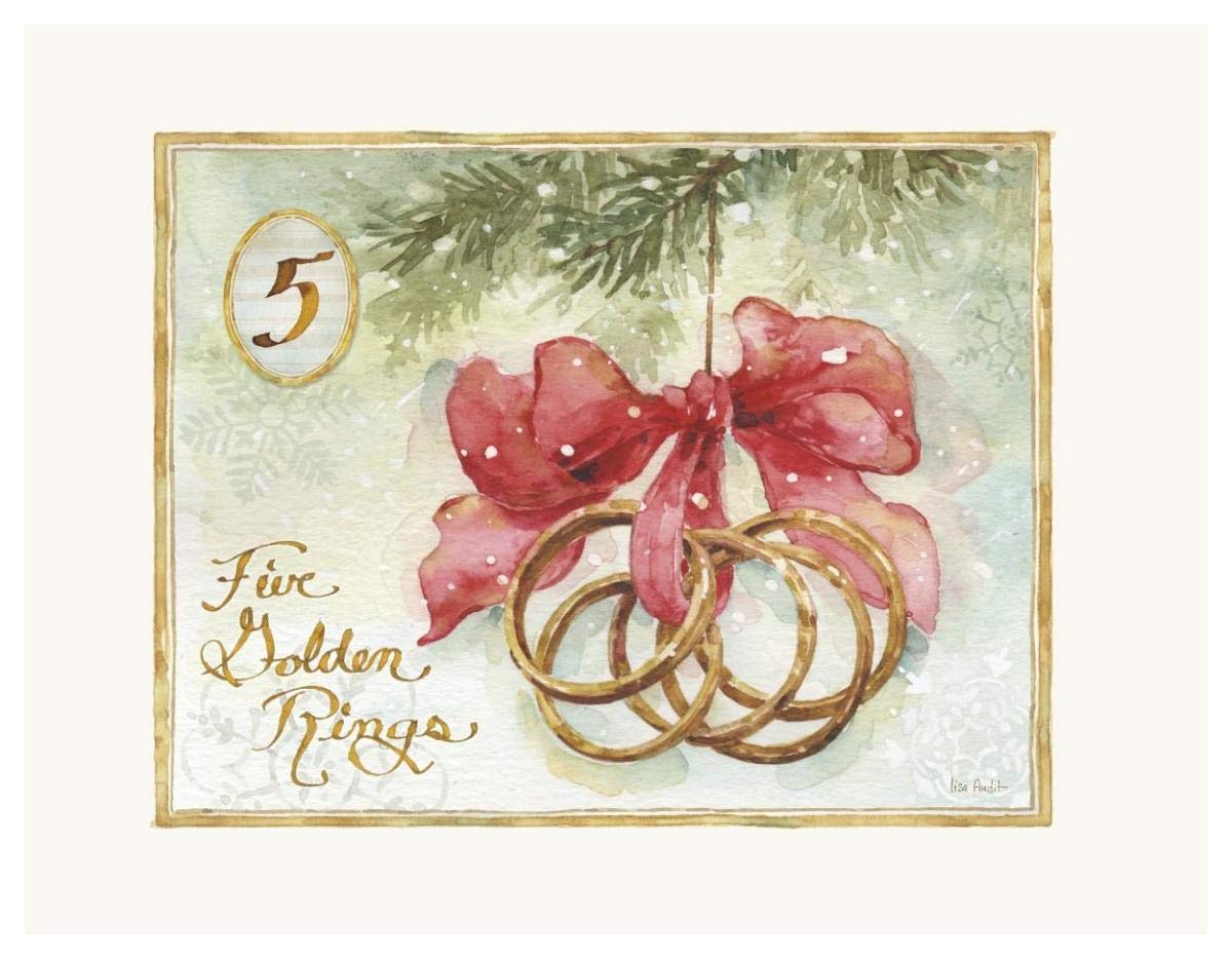 12 jours de Noël V - Art papier - 127 x 96,5 cm