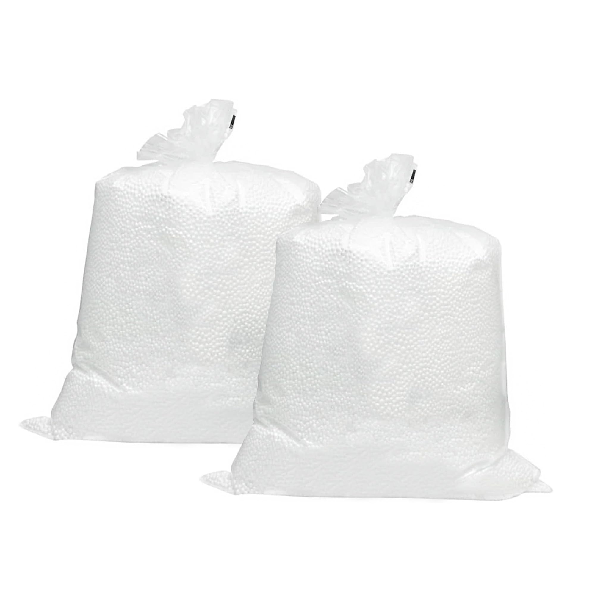 Pluto Packaging 1/2 Cubic White Booster Bean Bag Refill Beads