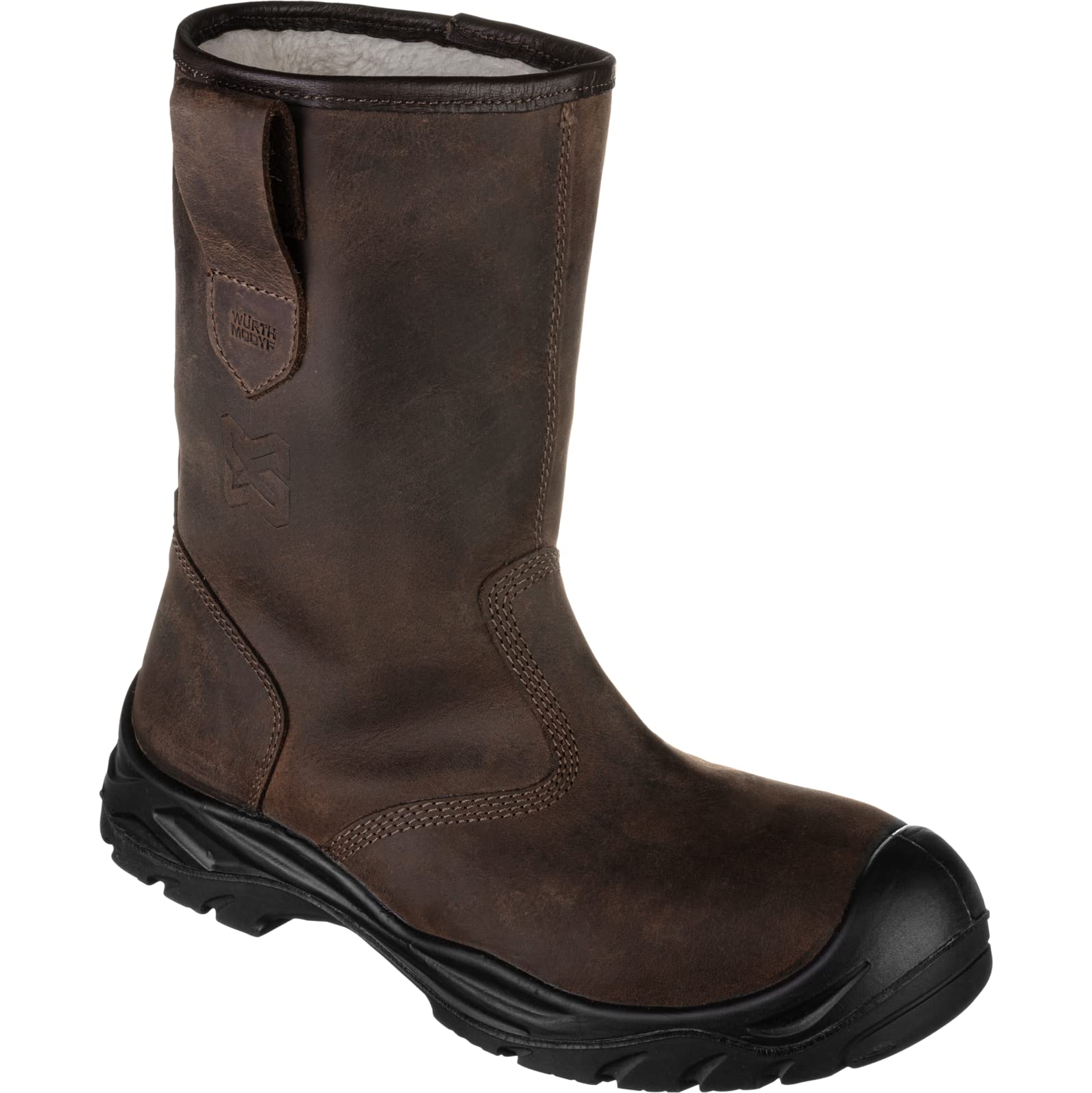 WÜRTH MODYF Sicherheitsstiefel S3 Xorion in braun - Arbeitsschuhe für Herren und Damen - metallfrei & wasserabweisend - in den Größen 39-48