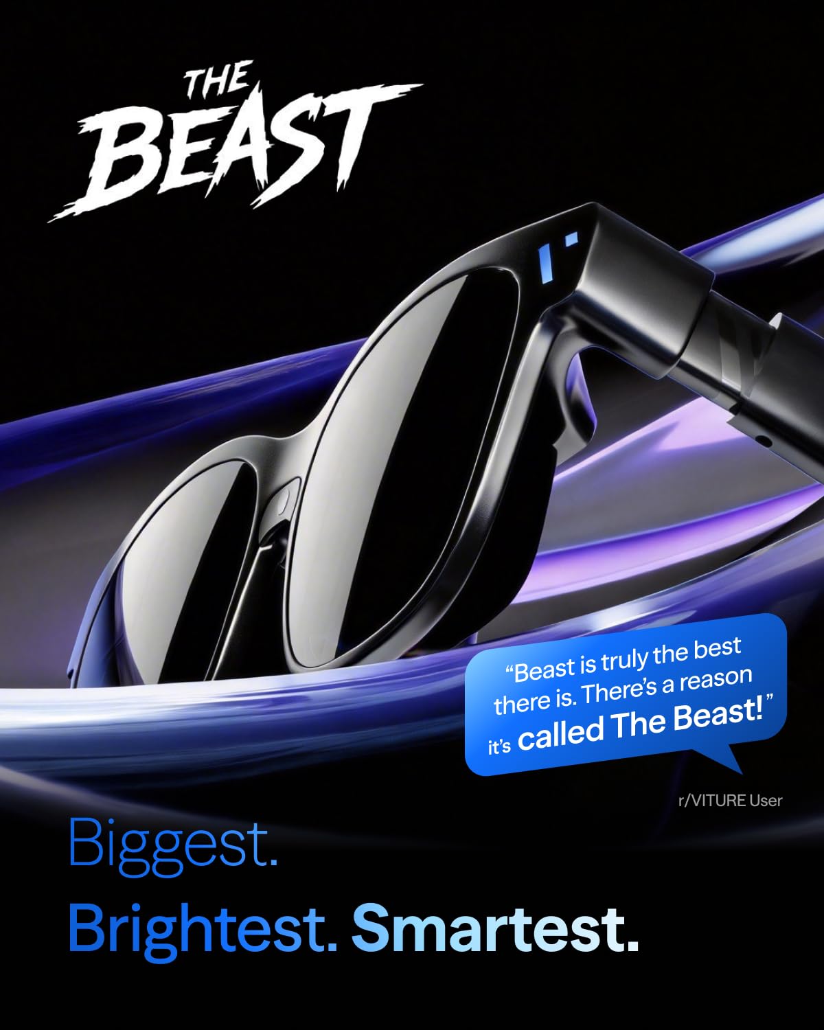 VITURE Beast XR Occhiali & Pro Neckband 12GB+256GB, Compatibili con Giochi Ps/Xbx/Pc, Partner Ufficiale Psplay & Xbxplay, Supporto Remote Play & Cloud Gaming