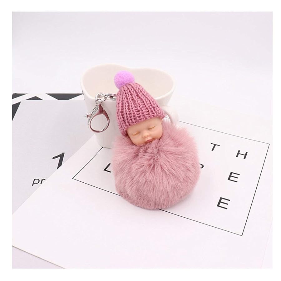 babythree ピンクオイル目のぬいぐるみキーホルダー babythree ぬいぐるみキーホルダー - メルカリ