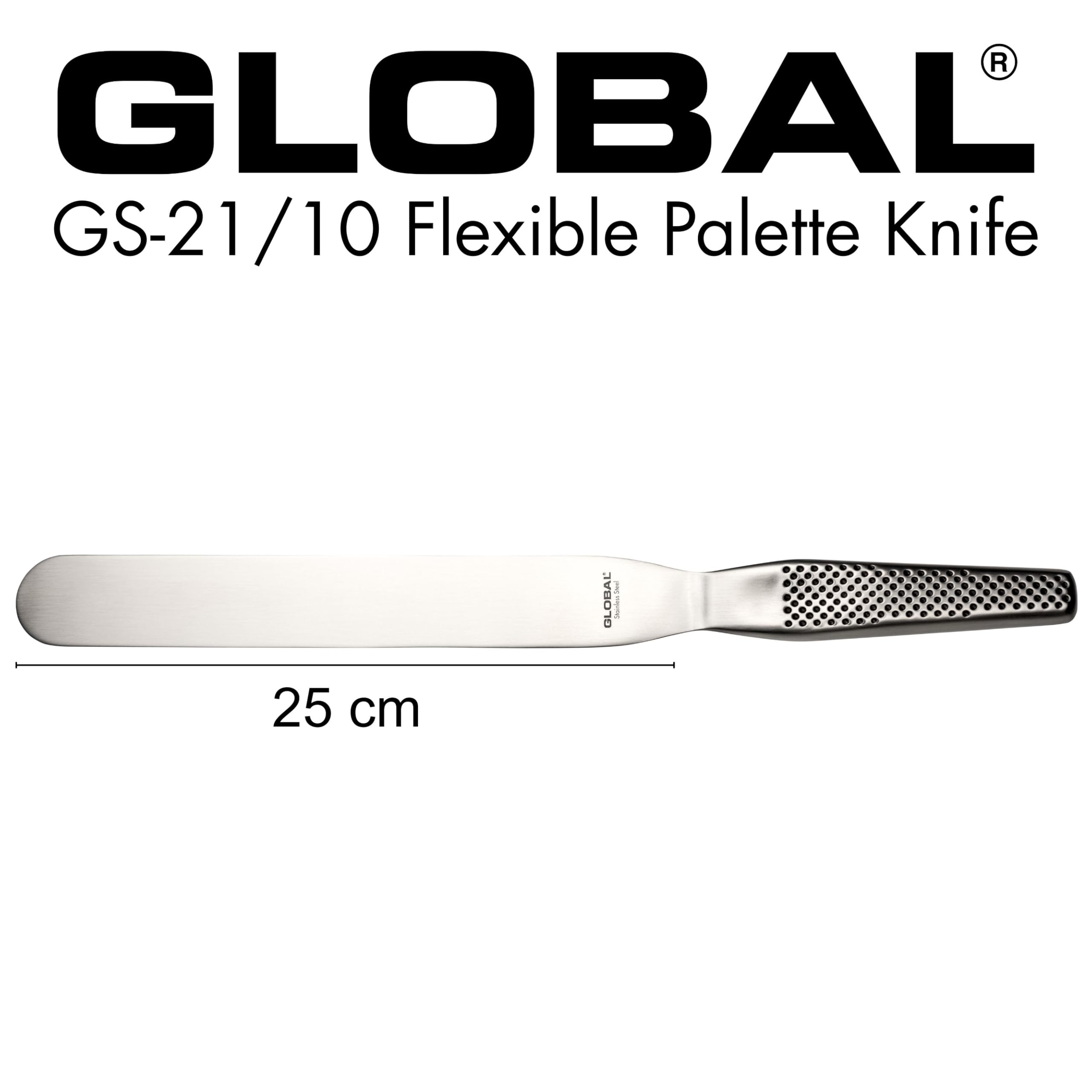 Yoshikin GS-21/10 Flexibler Pfannenwender, 25 cm
