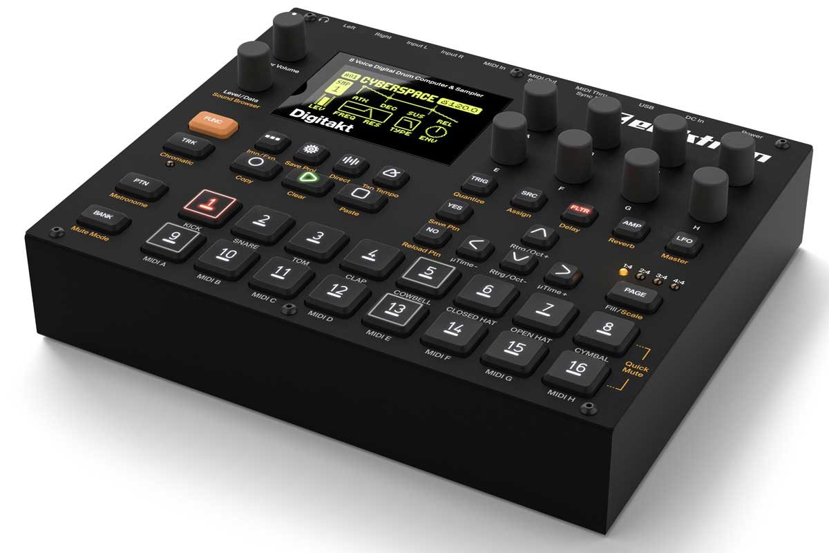 Digitakt 完全動作品 Elektron Digitakt II— Clockface Modular