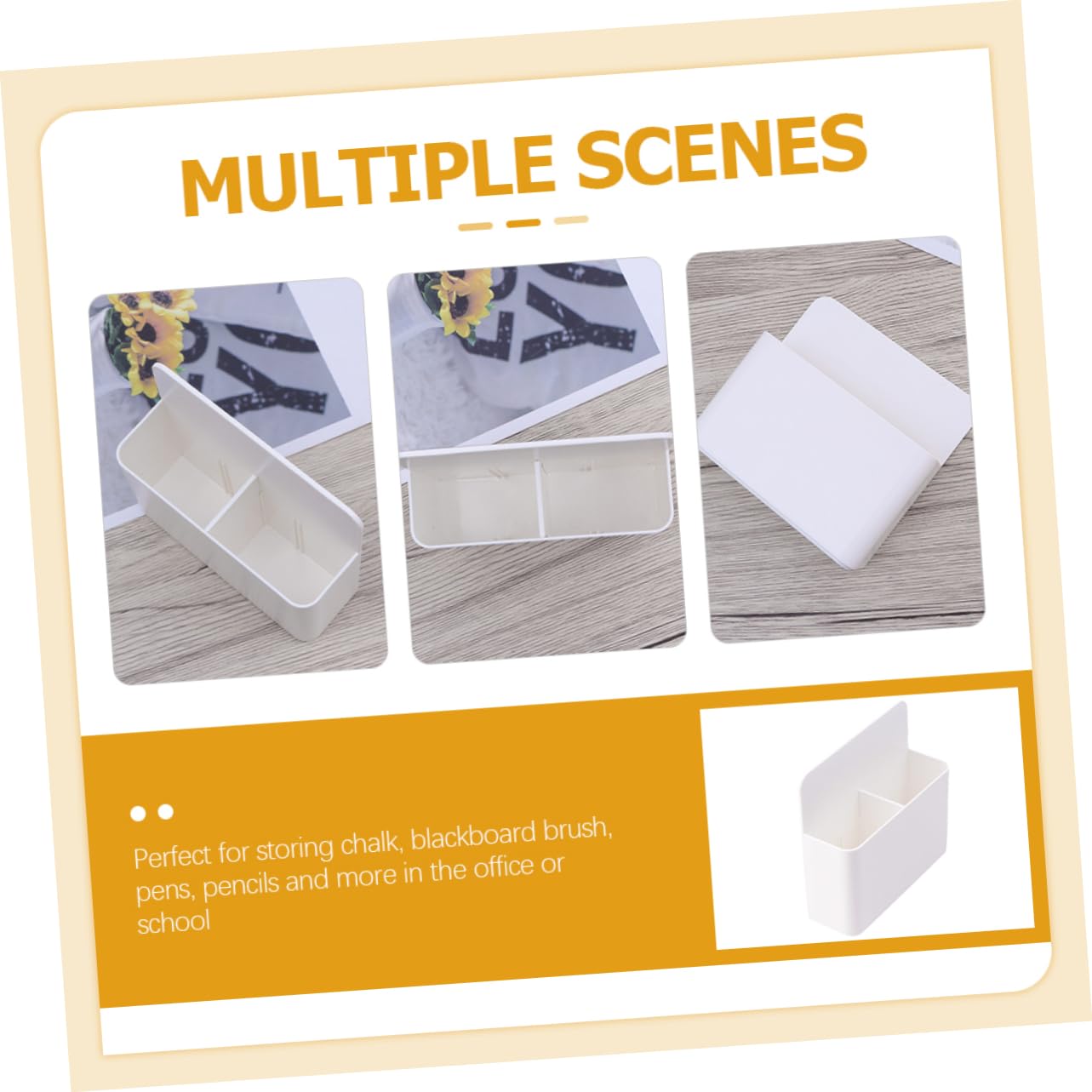 STOBOK 2pezzi Organizzatore Magnetico Per Pennarelli Supporto Per Lavagna Portapenne Per Ufficio Compatibile Con Superfici Metalliche Per Casa e Scuola