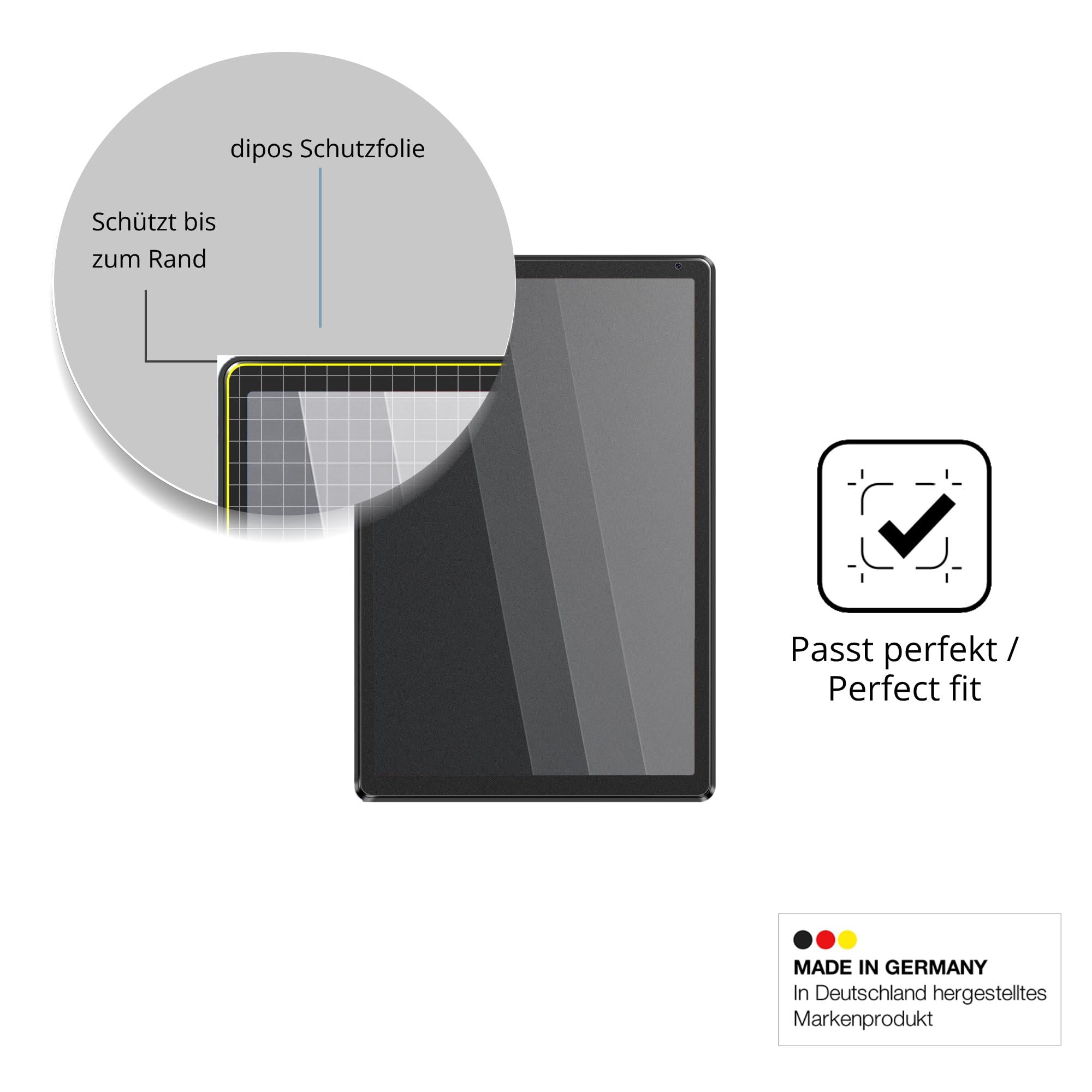 dipos Protector de Pantalla Antiespía para Laptok C107 | Película protectora mate, filtro de privacidad 4 vías, ajuste perfecto, antiarañazos, sin burbujas, autoadhesivo