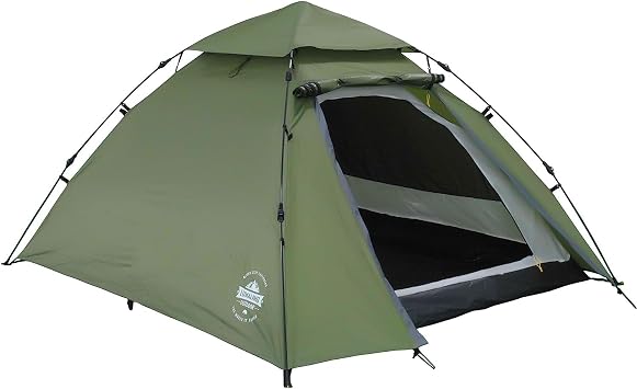 Lumaland Outdoor Where Tomorrow Pop Up dome tent, launch tent, 2   3 seater, tent, fast tent, camping, travel, trekking, festival etc. 215 x 195 x 120 cm, carrying case