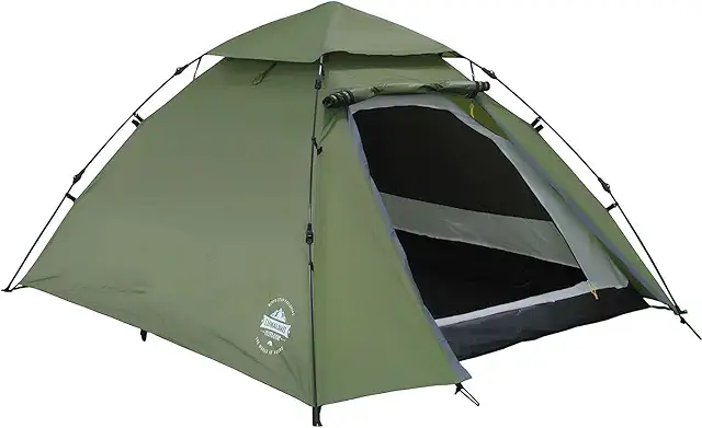Lumaland Outdoor Pop Up Dome Tent 2-3 Person - Tält med förtält