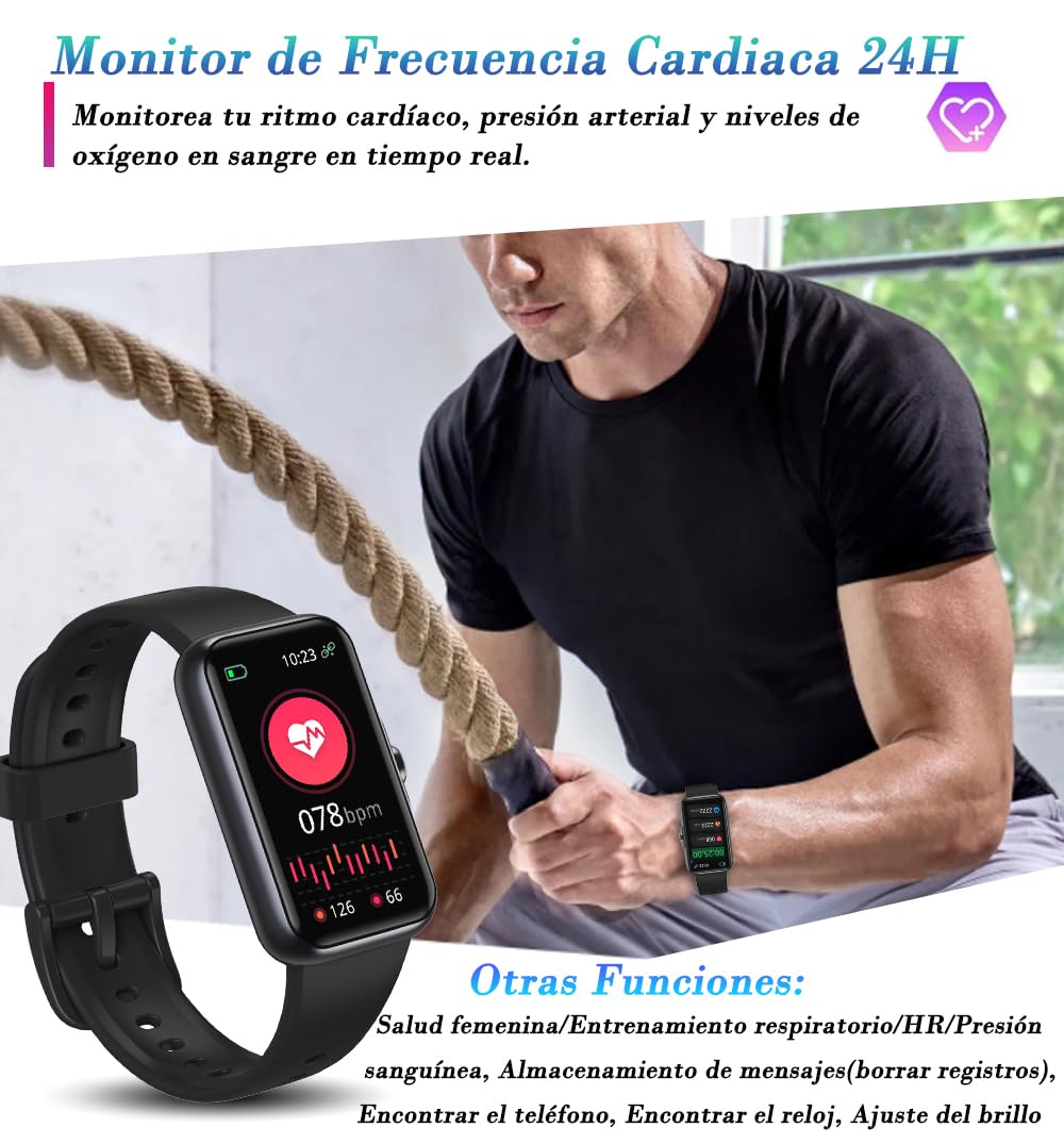 Frecuencia Cardíaca Mejor Pulsera De Actividad Para Gimnasio Reloj