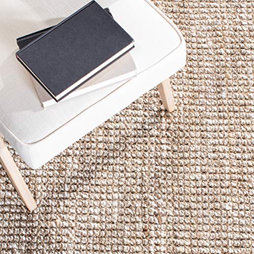 Tapete Decorativo SAFAVIEH 2 x 3 ft Gris y Beige miniatura 6