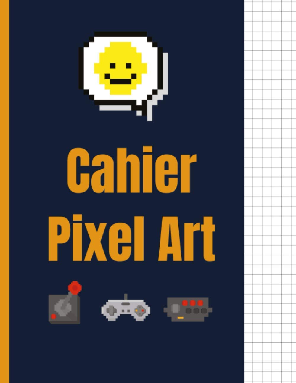Cahier De Coloriage Pixel Art – Grille De Pixel Art Vierge – UUGIK
