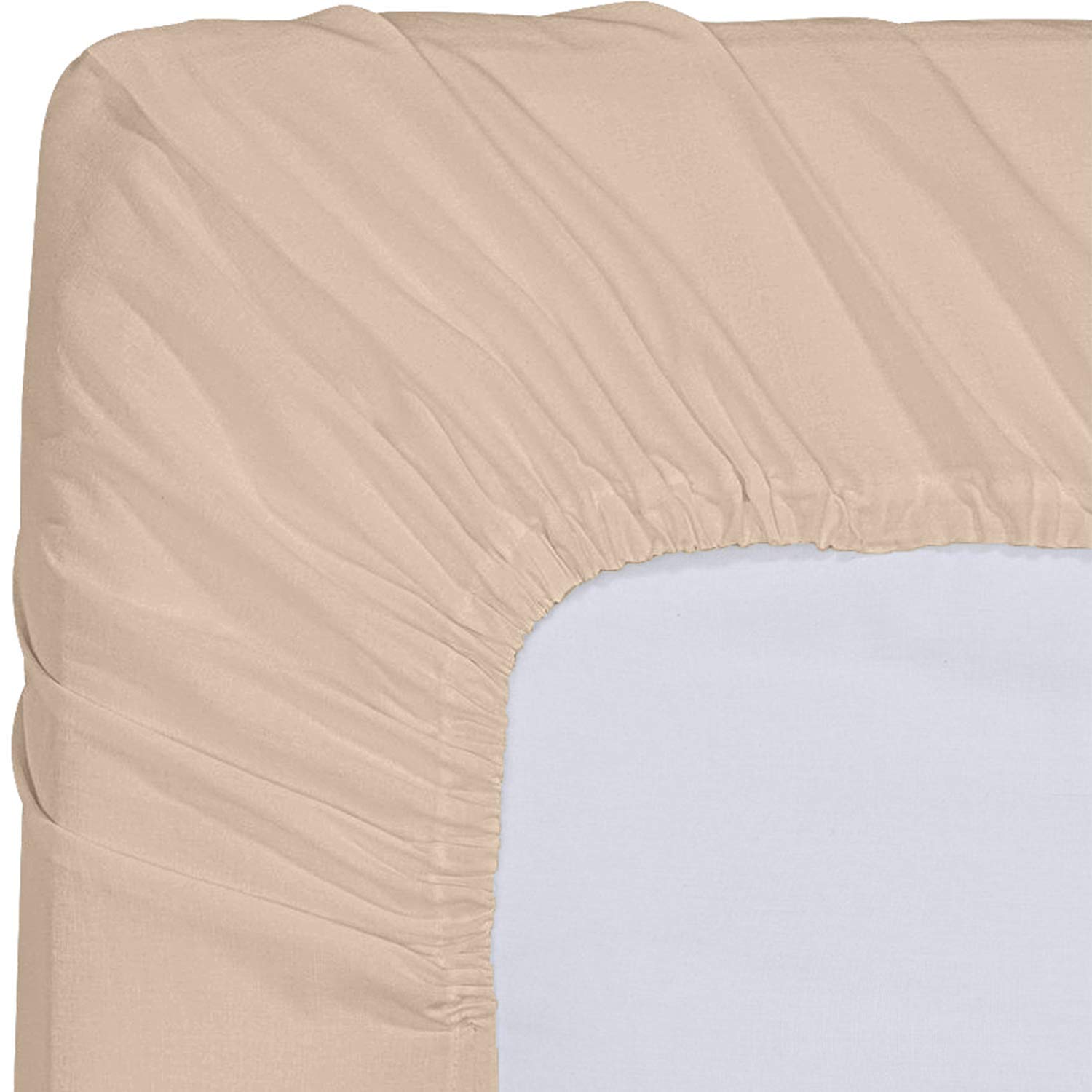 eBeddy Linens Housse de couette de luxe 100 % coton égyptien à fibres