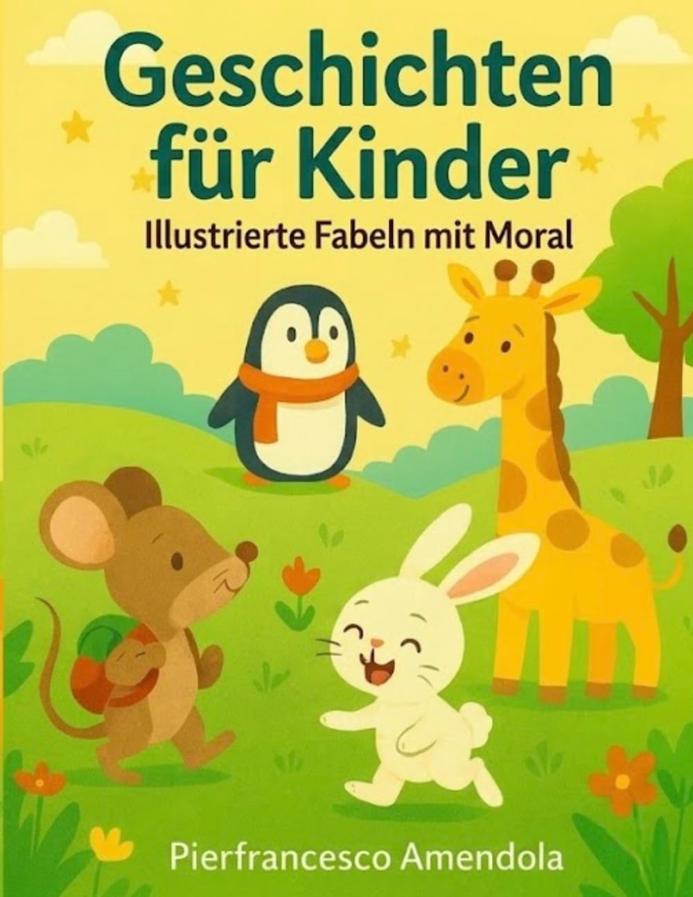 Geschichten für Kinder: Illustrierte Fablen mit Moral