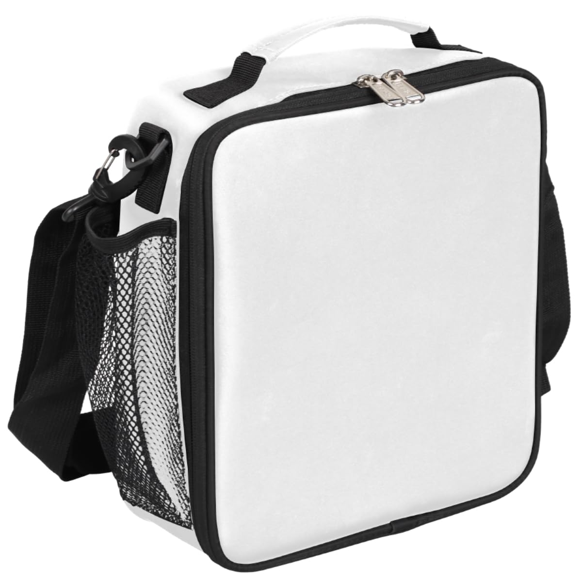 Pardick Lunch Box for Kids Girls Boys White Lunch Bags for Teens Freezable Insulated Lunch boxes for School, Picnic, Cooler Tote Bag with Adjustable