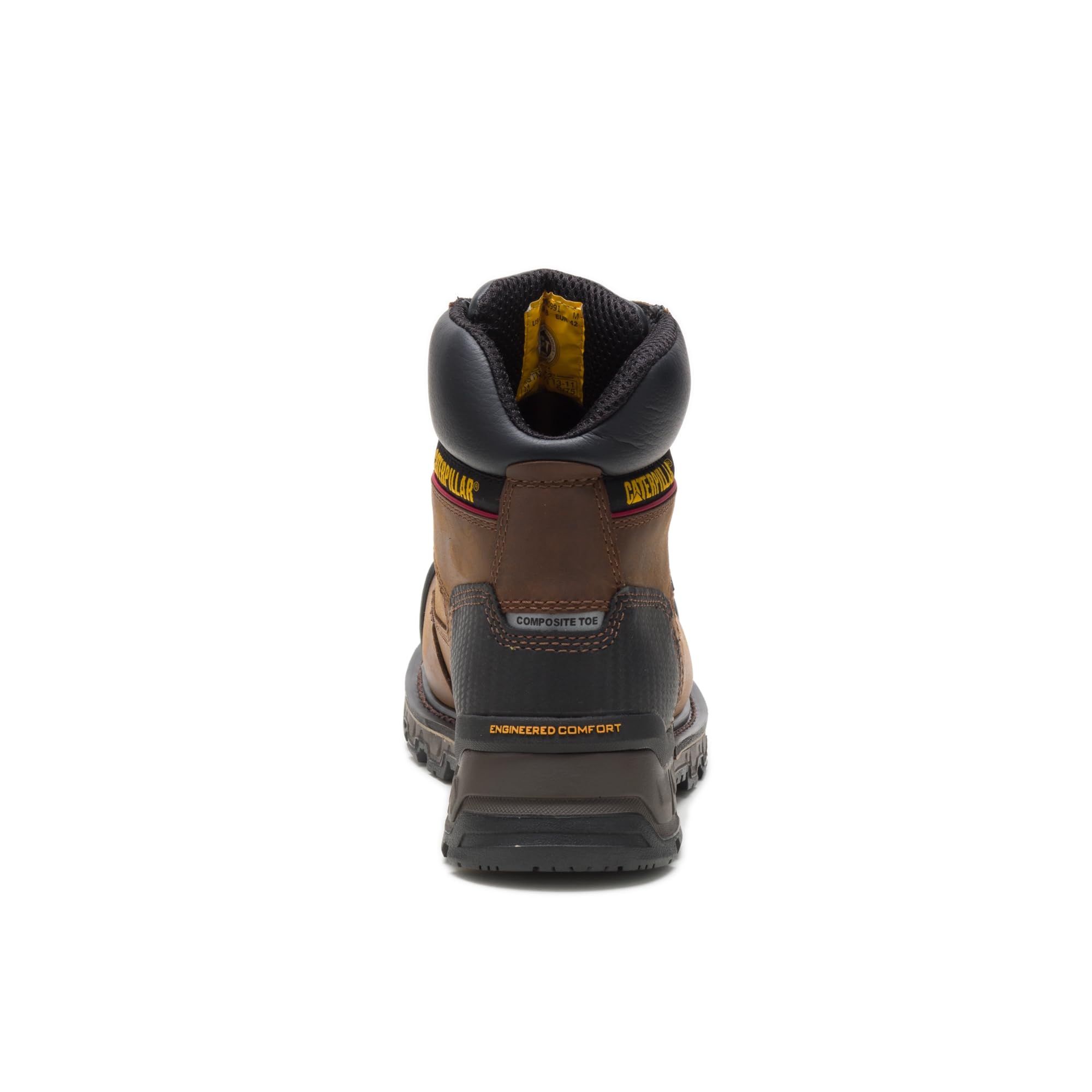 Botas de trabajo con punta compuesta impermeable para hombre Excavator XL de 6 pulgadas, Café Oscuro, 10 5