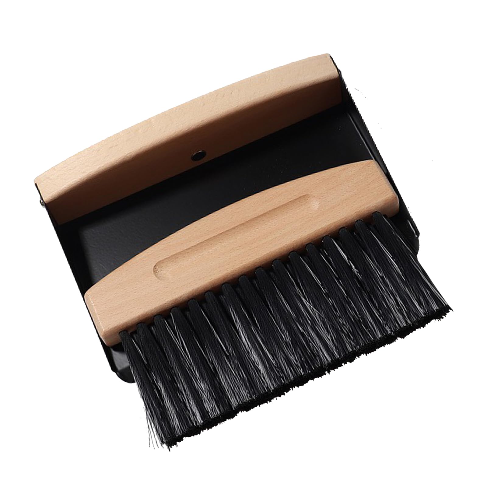 BSMstone Mini Broom And Dustpan Set Small Metal Dustpan And Brush Set Hand Whisk Broom For Home Office Desktop Sofa Pet Care Household Cleaning (sisal - View #3
