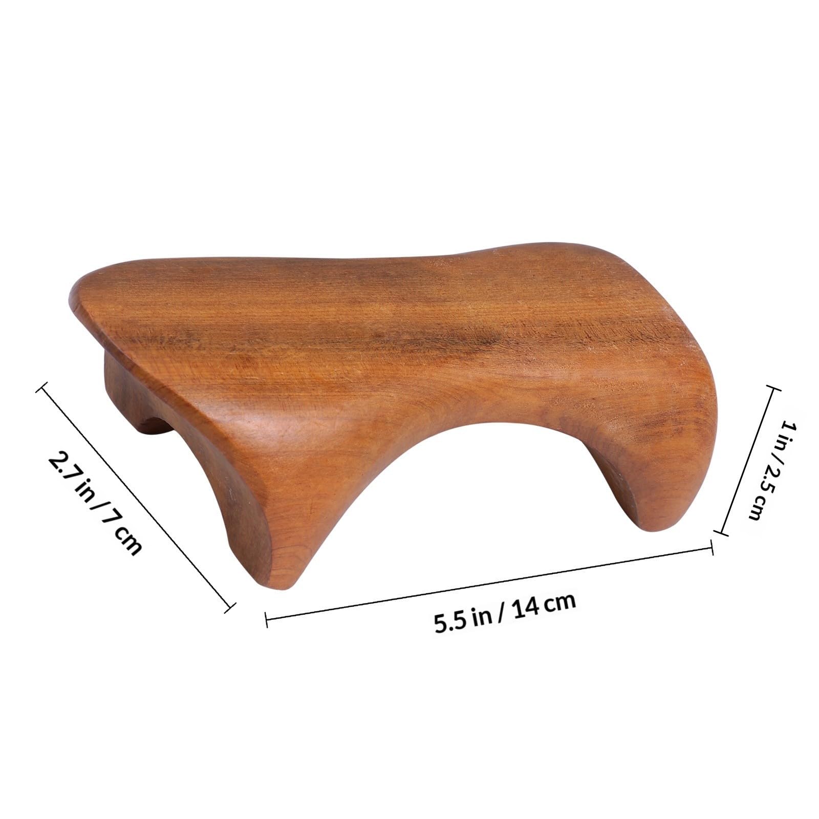 Balacoo Set de 5 Herramientas de Masaje Gua Sha de Madera de Sándalo, Ligero, Promueve la Circulación Sanguínea, Adecuado para Uso en Piernas y Hombros en Viajes o Trabajo
