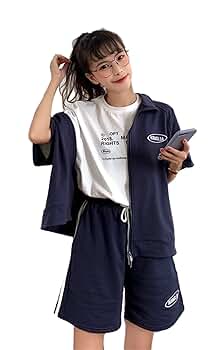 AYAKO　ジャージセット フルジップジャケットとショートパンツ AYAKO ジャージセット フルジップジャケットとショートパンツ